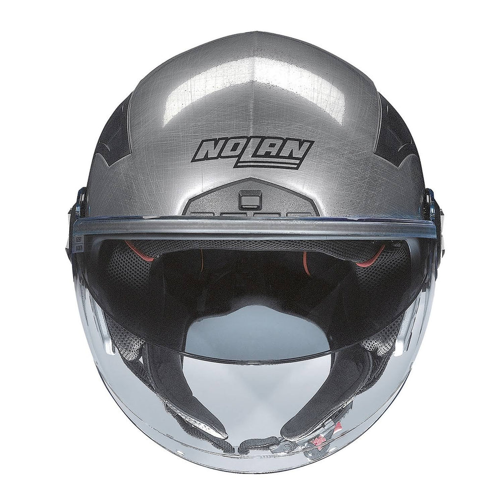 Scratched Chrome Helmet Size L B611
