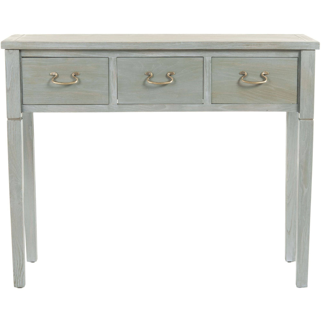 Oak Console with Storage Drawers A66221