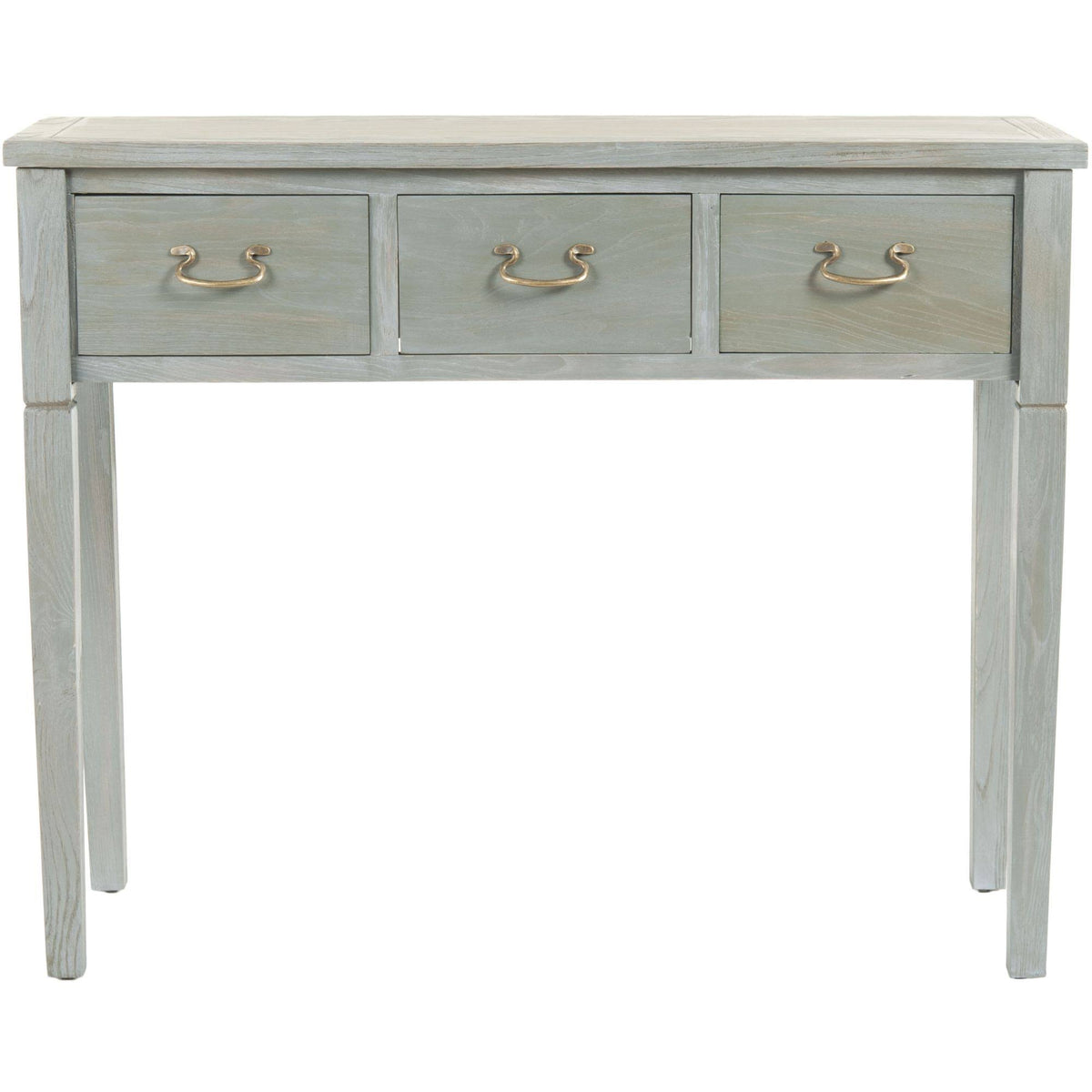 Oak Console with Storage Drawers A66221