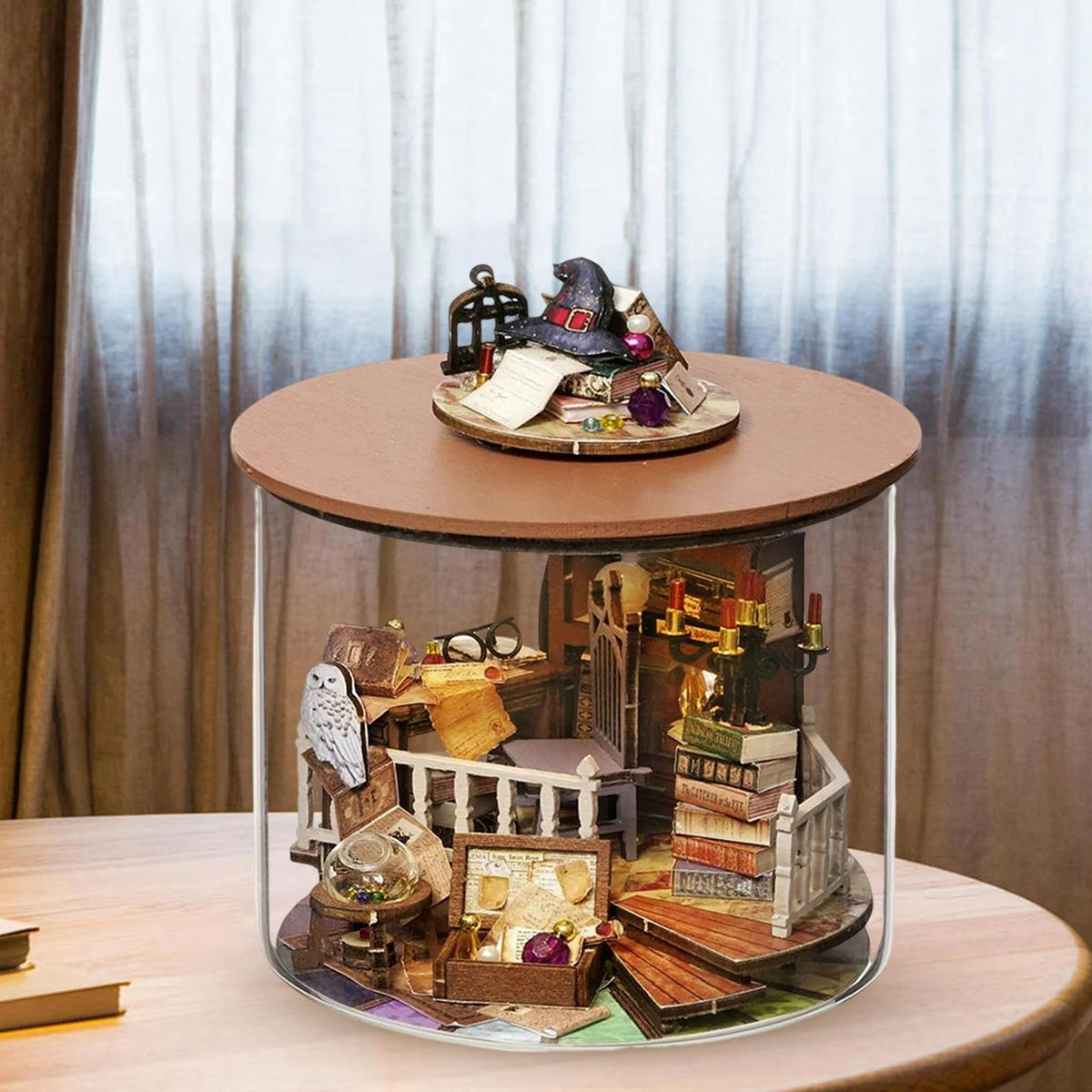 3D Wooden Dollhouse Puzzle Model S669