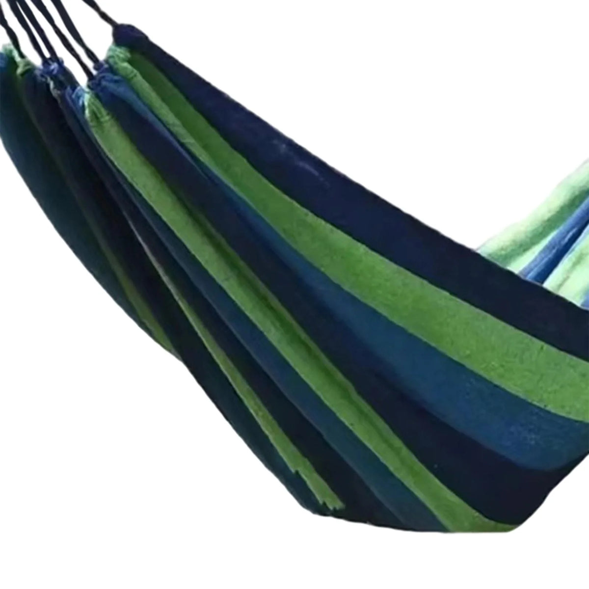 Blue Canvas Camping Hammock 190x80cm E777