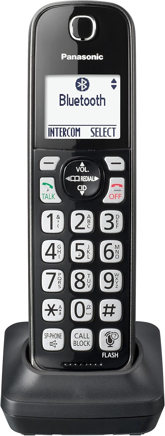 Expandable Cordless Phone System with Link2Cell Bluetooth, Answering Machine and Call Blocking - 4 Cordless Handsets F950767