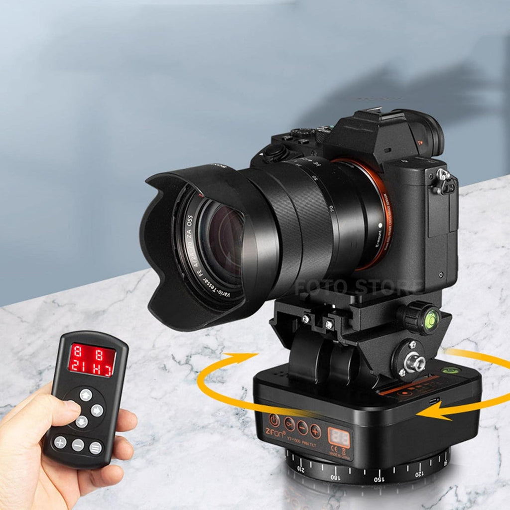 Motorized Panoramic Tripod Head with Variable Speed E317