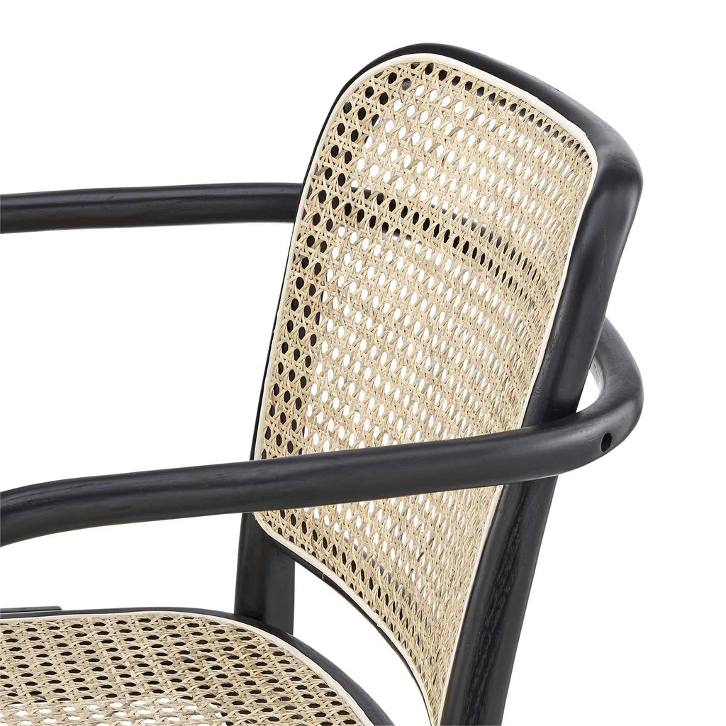 Black Wood Side Dining Chair O457216
