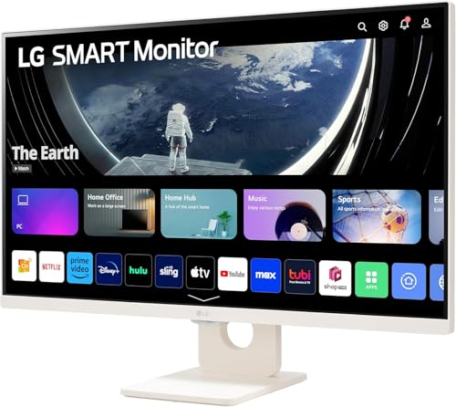 27 Smart Monitor FHD IPS 60hz Built-in Speakers White Q833