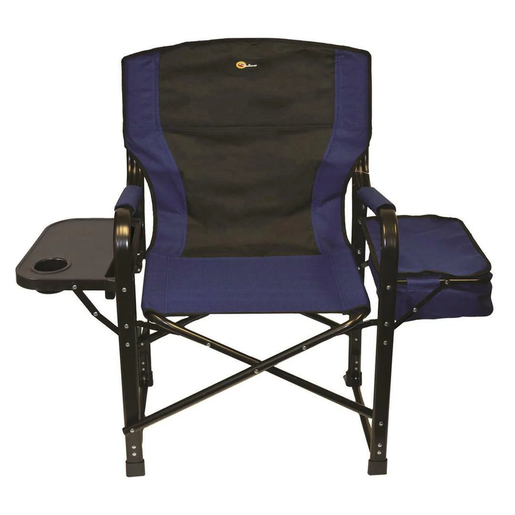 Blue Director Chair with Cooler Bag E478561