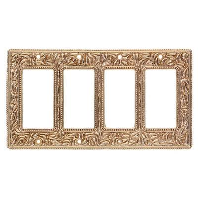 Polished Gold Wall Plate A5628