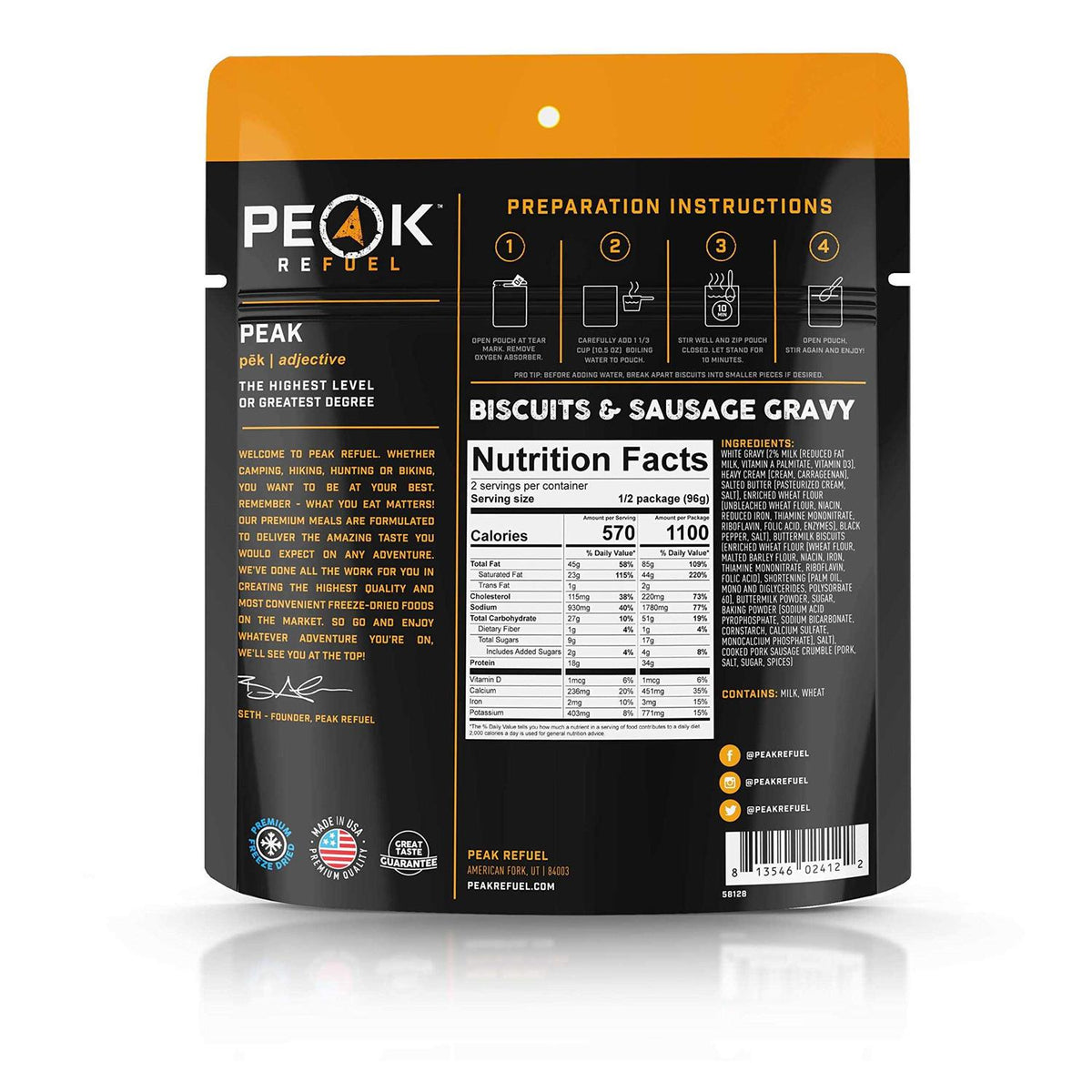Biscuits & Sausage Gravy Pet Supplies A3201