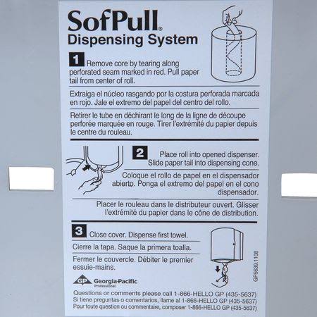 High Capacity Centerpull Towel Dispenser F849