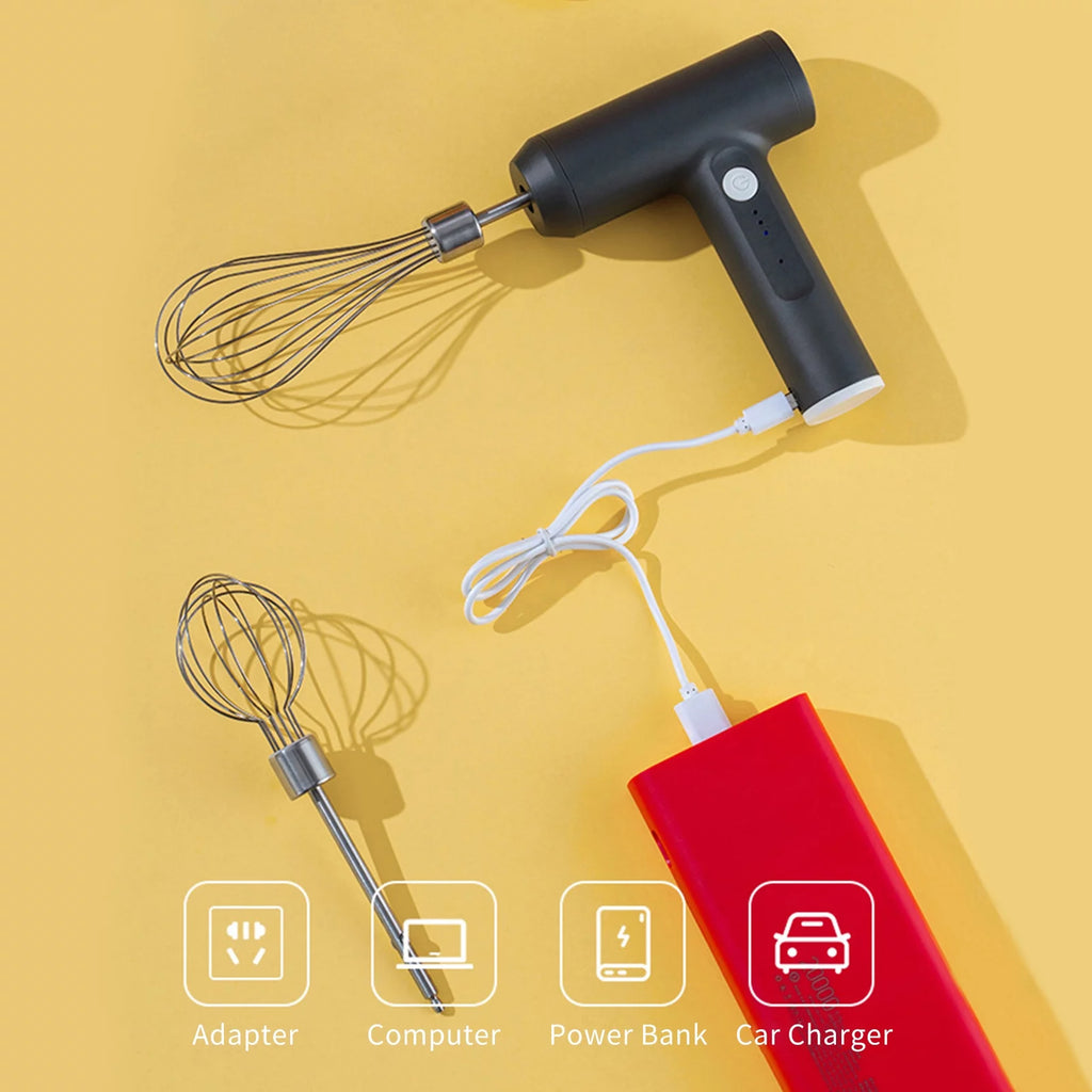 Electric Handheld Mixer with Egg Separator F2854