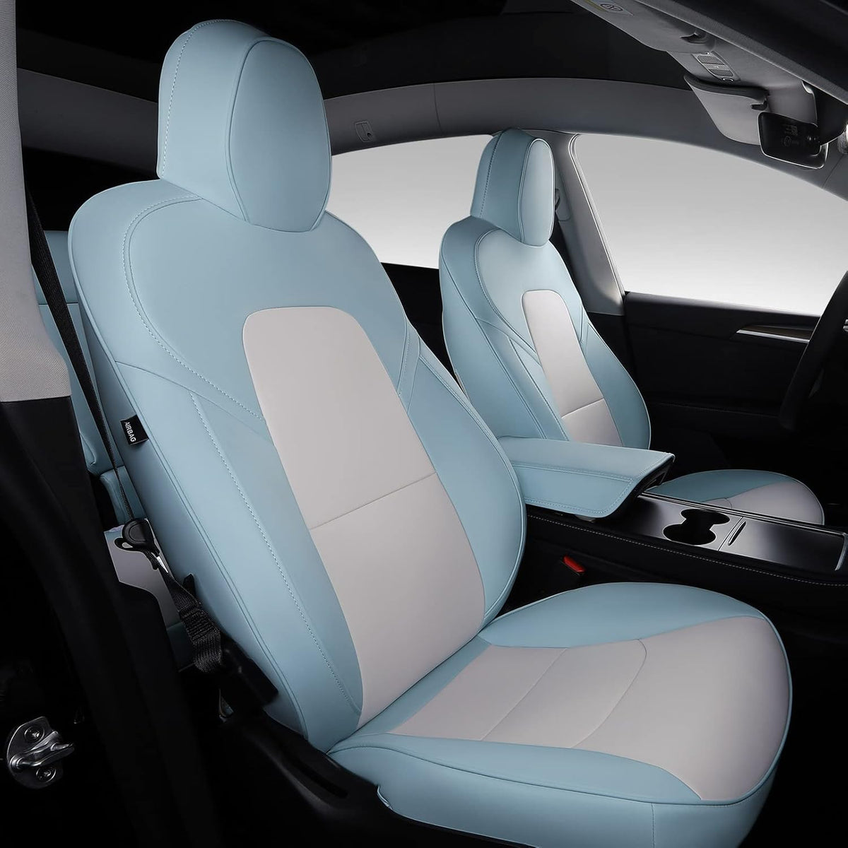 PU Leather Car Seat Cover for Tesla Model 3 D576