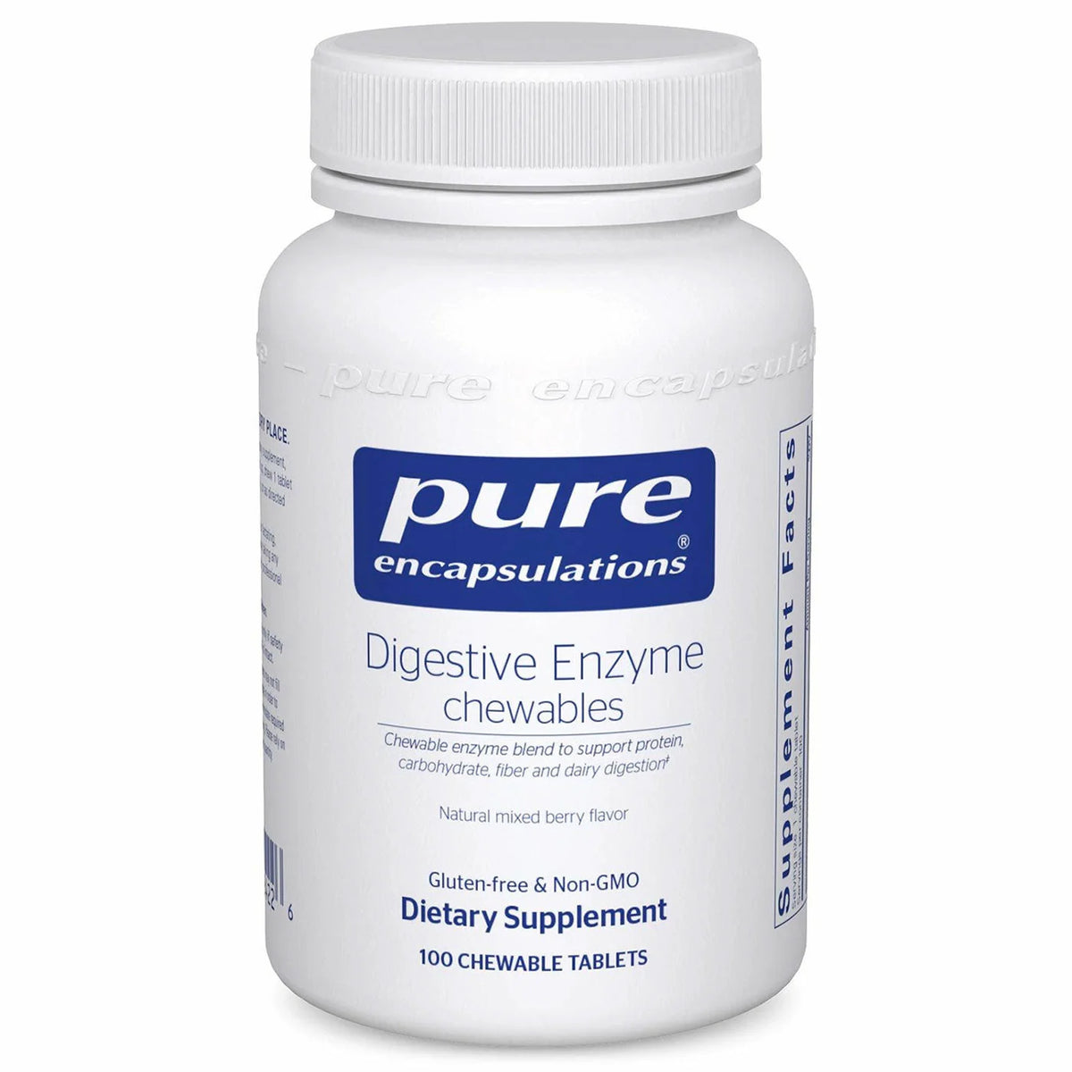 Digestive Enzyme Chewables 100 tabs T287