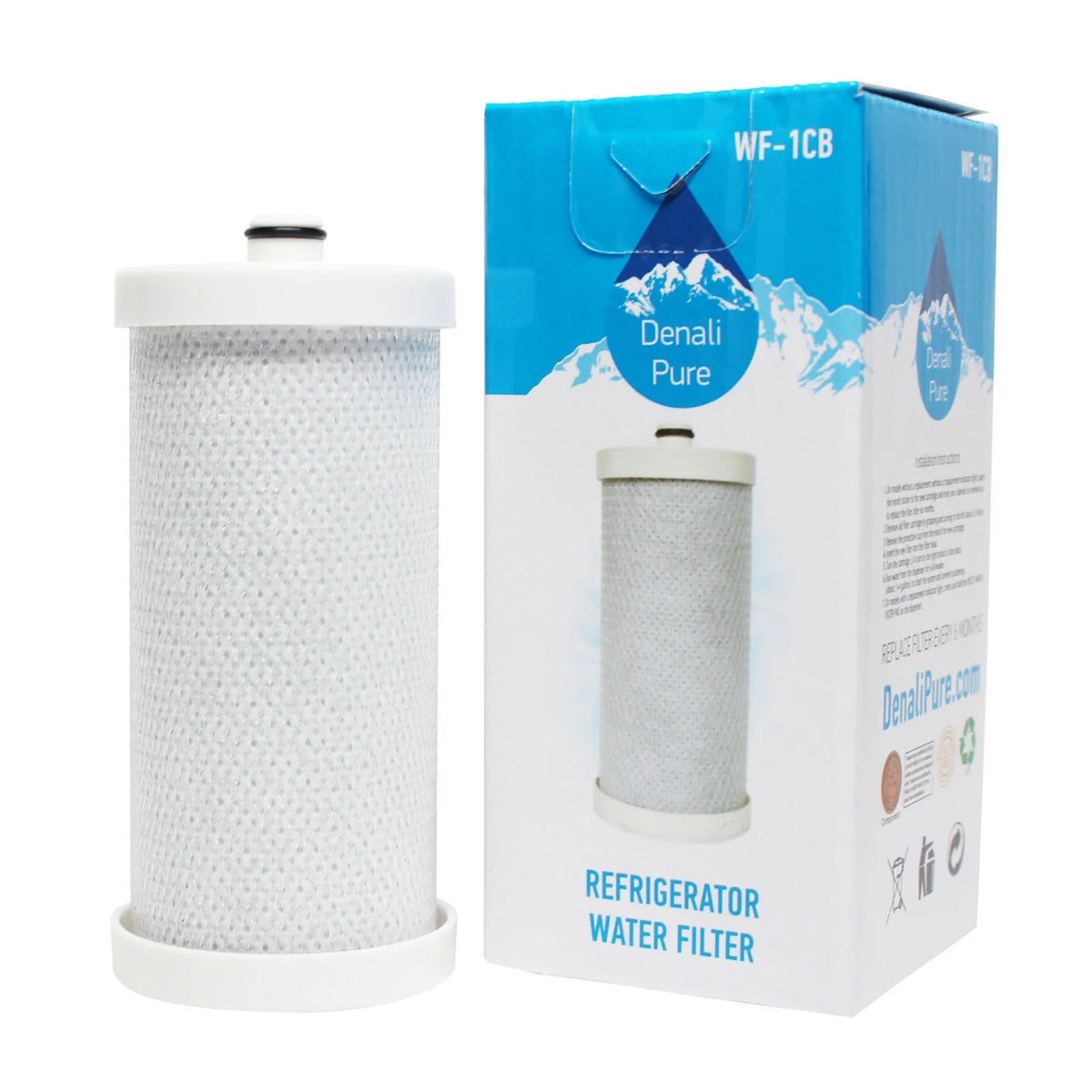 3-Pack Refrigerator Water Filter Cartridge N2628
