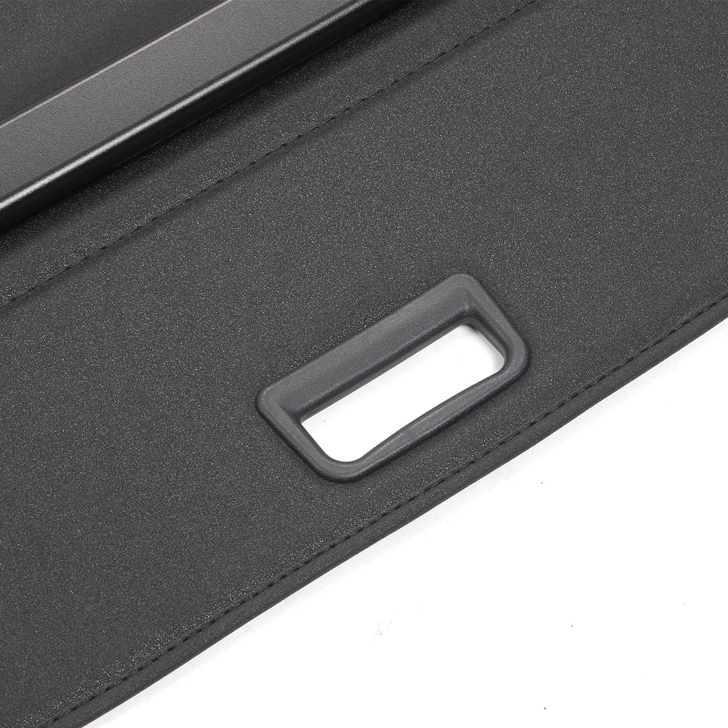 Black PVC & Aluminum Rod Retractable Cargo Cover B3184