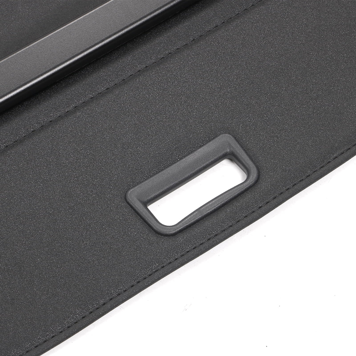 Black PVC & Aluminum Rod Retractable Cargo Cover B3184