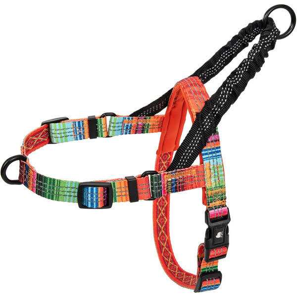 Reflective No Pull Dog Harness with Bungee Handle W36811