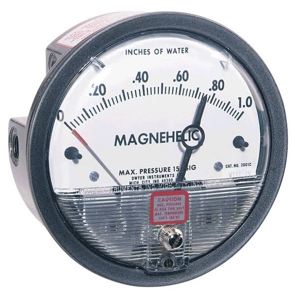 Magnehelic Differential Pressure Gage O37599