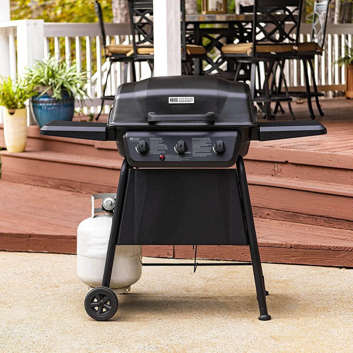 3-Burner Liquid Propane Gas Grill E950