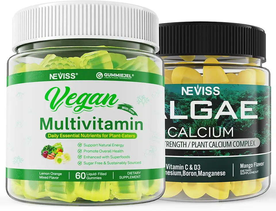 600mg Vegan Multivitamin Algae Calcium Gummies Z85506