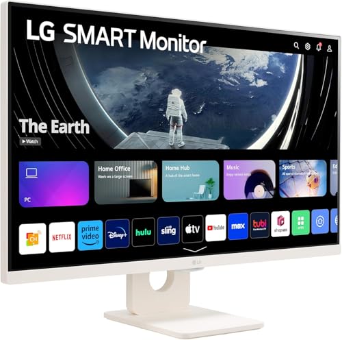 27 Smart Monitor FHD IPS 60hz Built-in Speakers White Q833