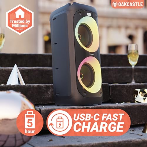 Portable Bluetooth Party Speaker with Wired Microphone C1718