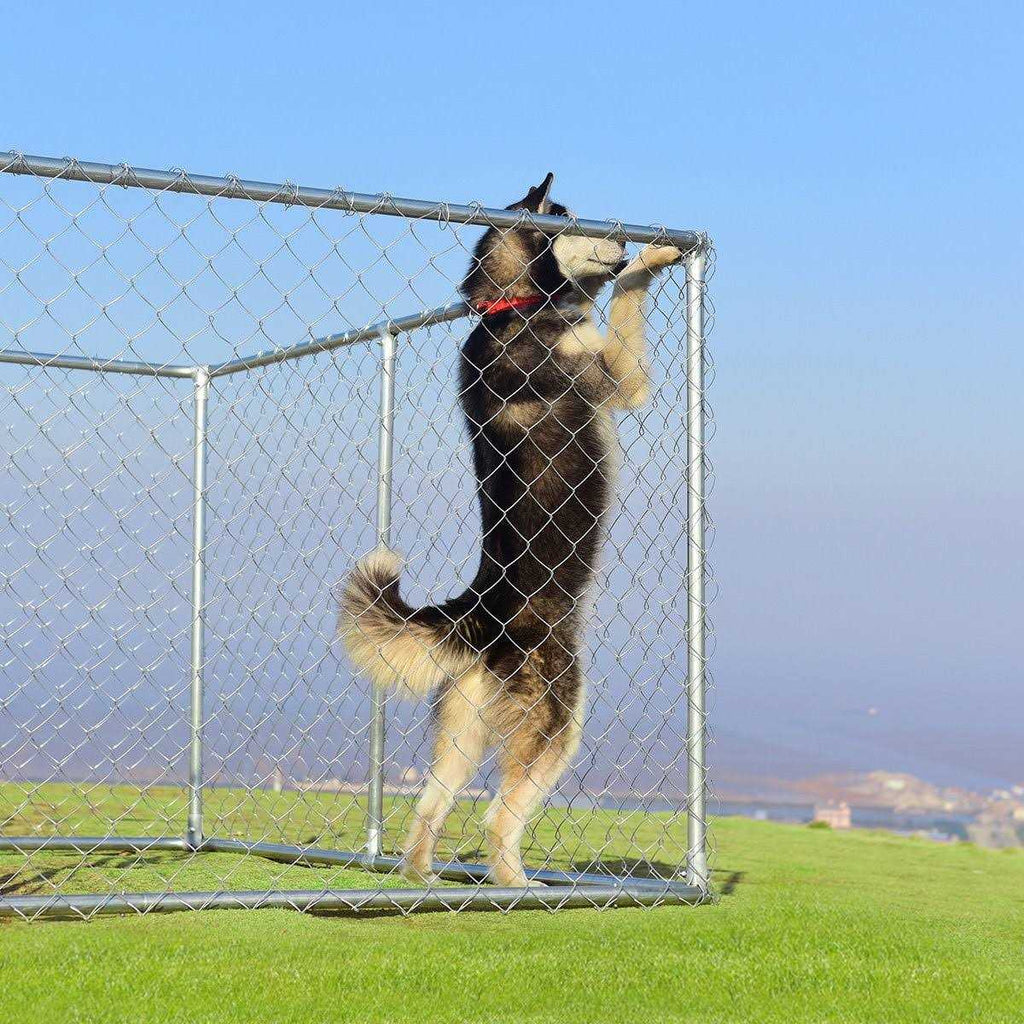 Large Pet Dog Kennel Cage 7.5' x 7.5' Playpen V3087