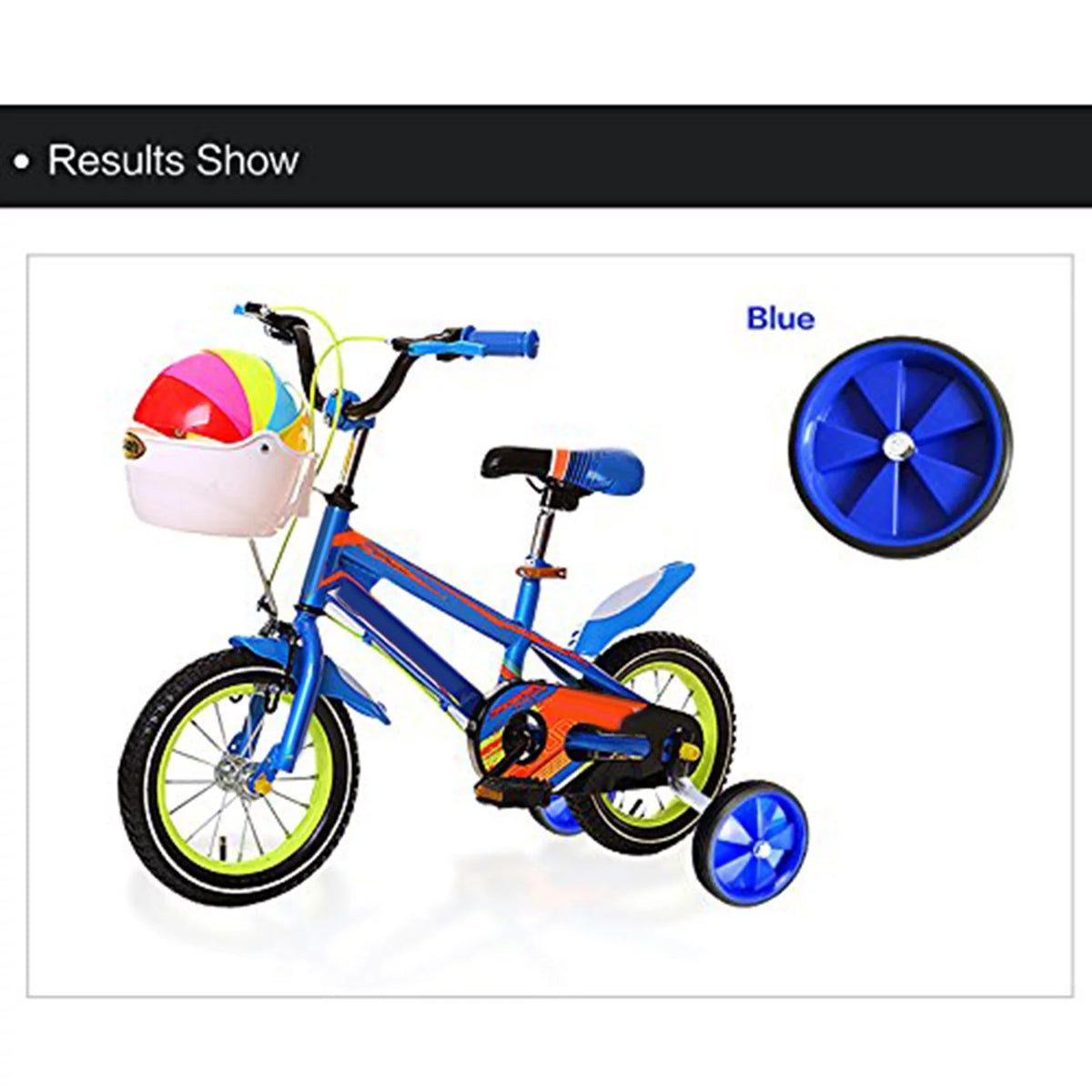 Adjustable Bicycle Training Wheels 2Pcs H1740