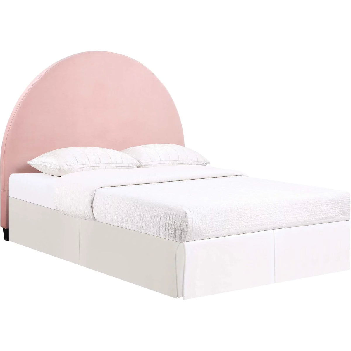 Upholstered Arched Queen Full Headboard T906