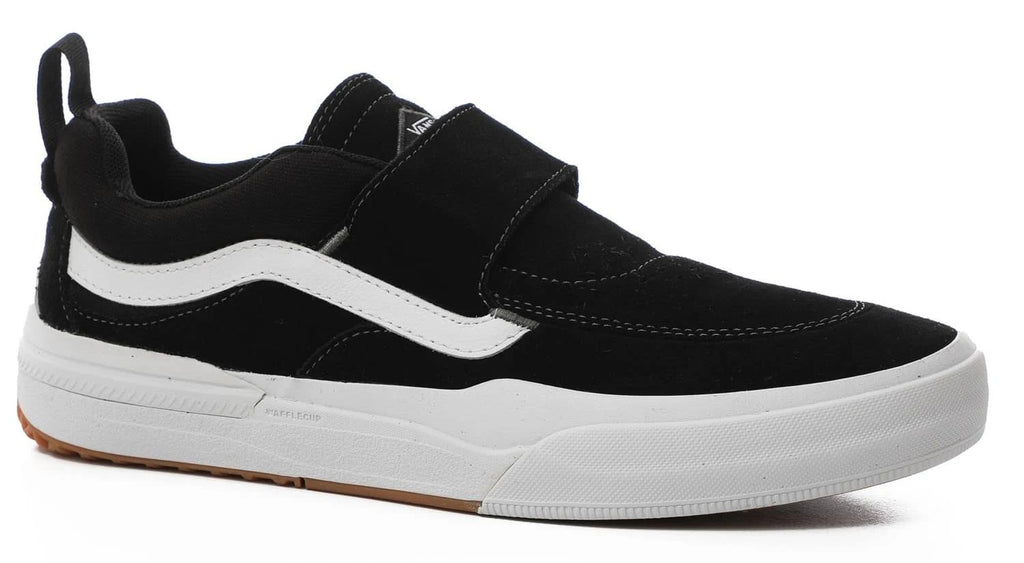 Black/White Vans Skate Shoes Q756946