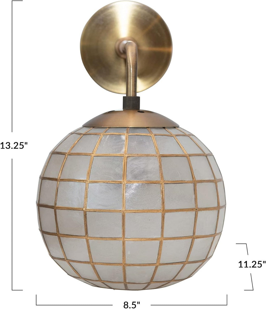 Brass Metal Wall Lamp Sconce X342