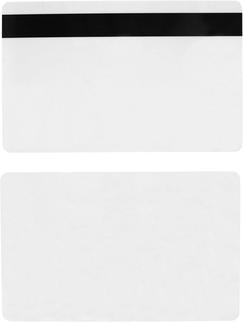100 Pack HiCo 2 Track Mag Stripe Chip Cards C8873