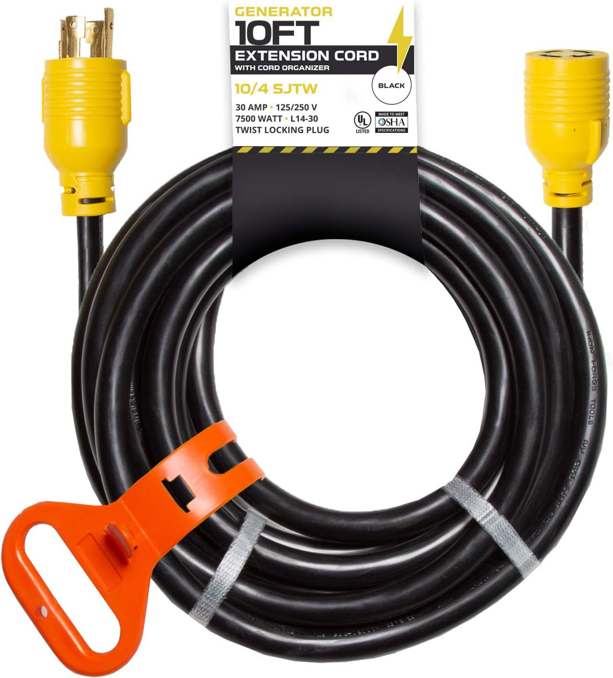 40 Ft 10/4 SJTW Generator Power Cable Q234775
