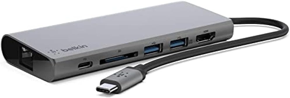 USB-C Hub with Tethered USB-C Cable M87438