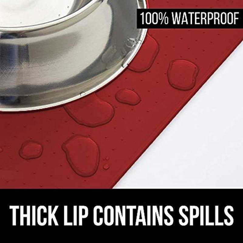 100% Waterproof BPA Free Silicone Pet Feeding Mat L330