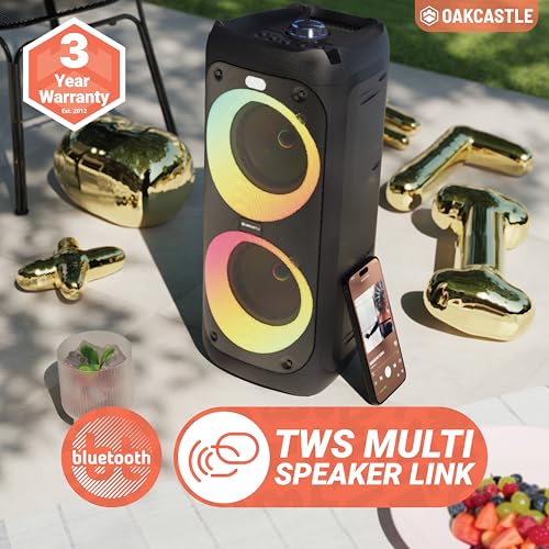 Portable Bluetooth Party Speaker with Wired Microphone C1718