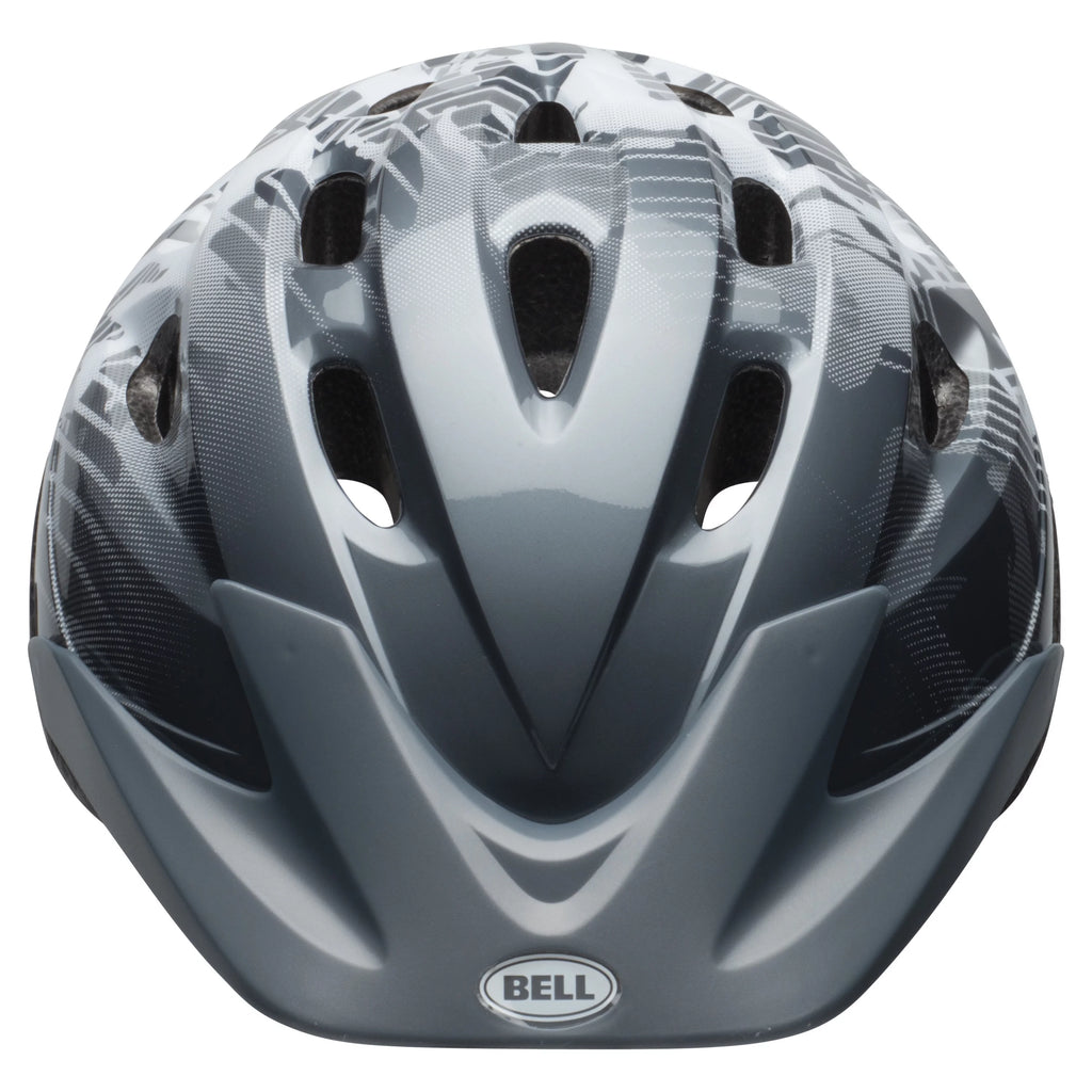 Boys Bike Helmet Dark Titanium/White Child 5+ 52-56cm A6206