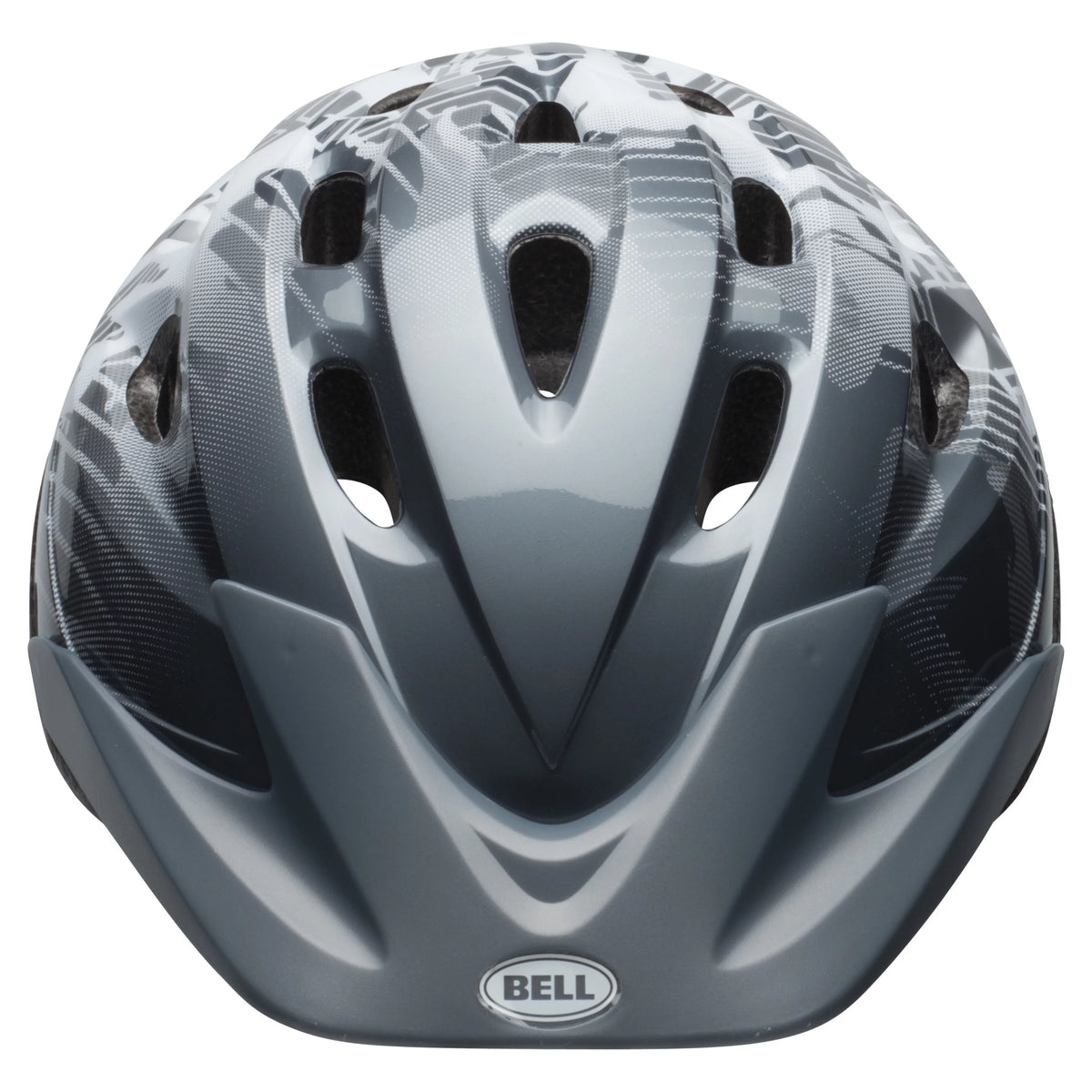 Boys Bike Helmet Dark Titanium/White Child 5+ 52-56cm A6206