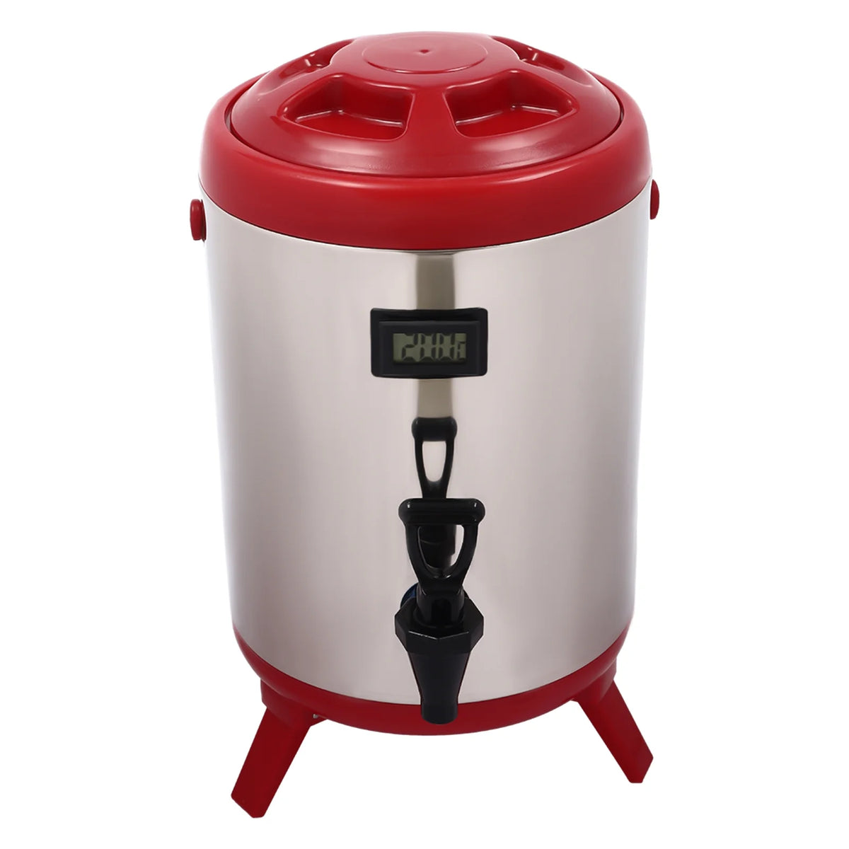 8L Stainless Steel Hot Beverage Dispenser with Thermometer Y63484