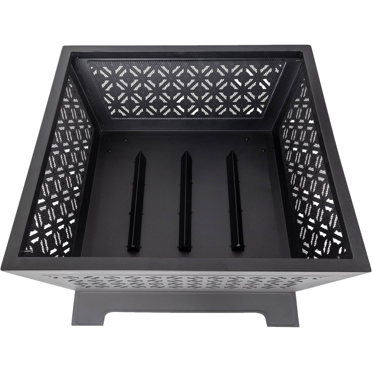 Square Wood Burning Fire Pit G319