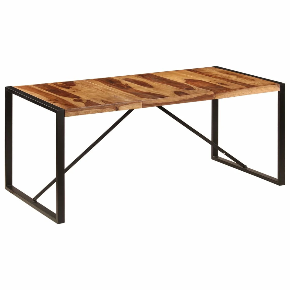 Solid Sheesham Wood Dining Table Y3878