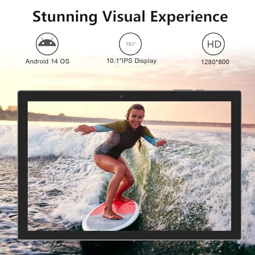 10 inch 2 in 1 Tablet with Keyboard Case Mouse Stylus V51705