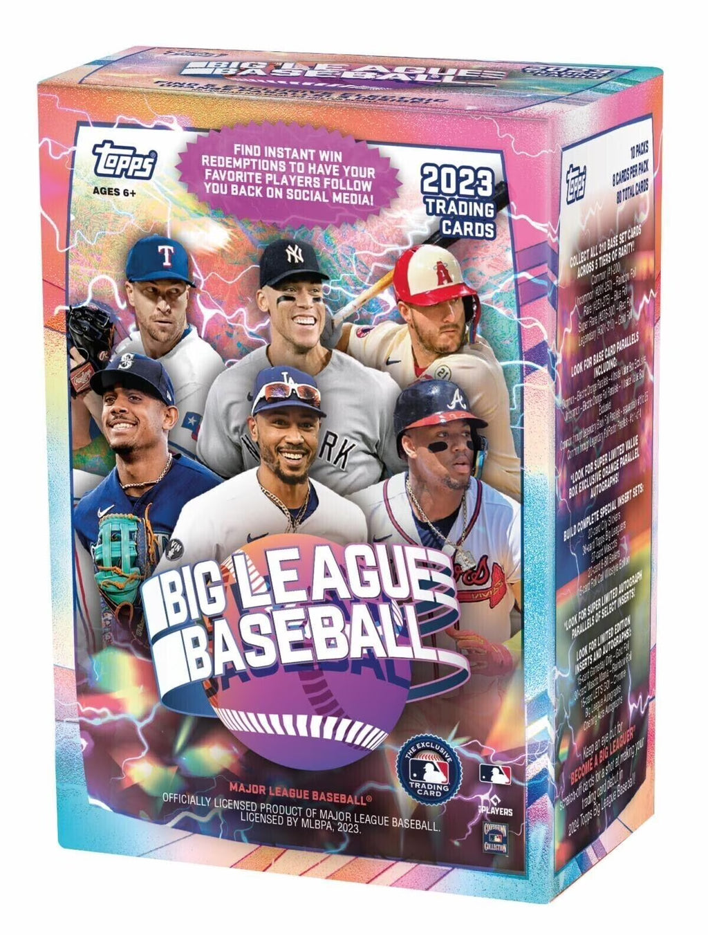 2023 Topps MLB Big League Baseball Trading Cards Blaster Box W340