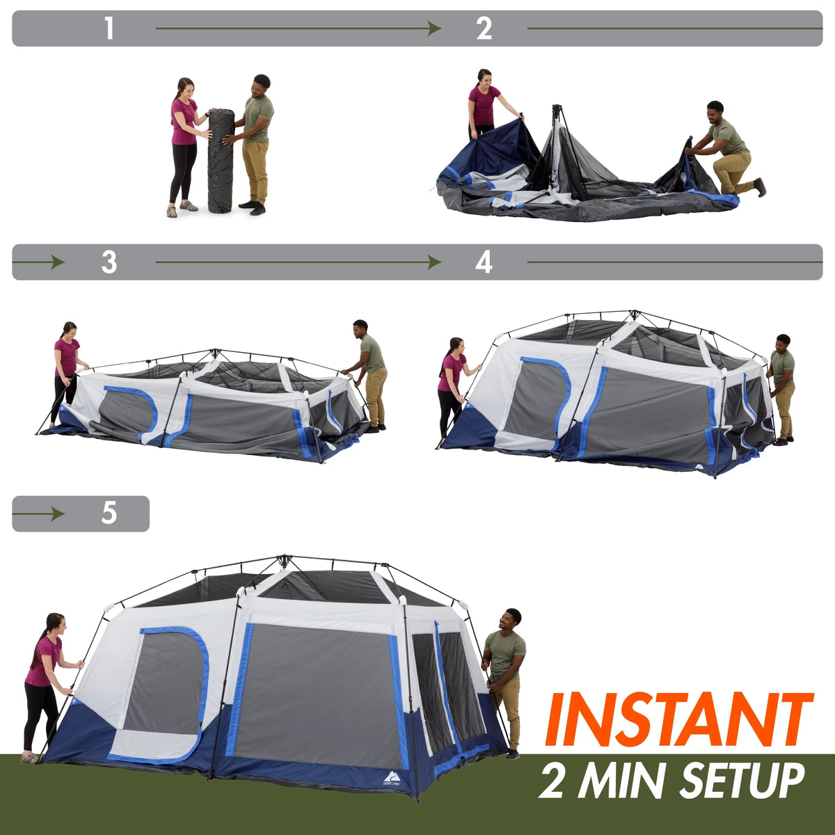 10-Person Cabin Tent E980