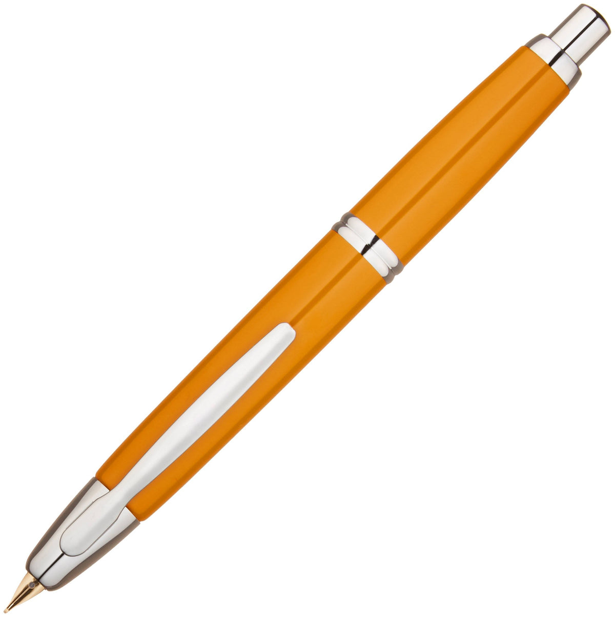 Deep Yellow Medium Nib Capless Pen V2281