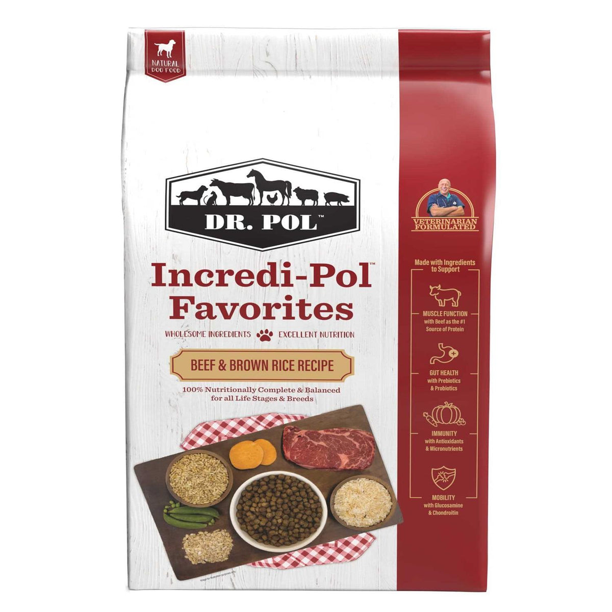 Beef & Brown Rice Dog Food H971