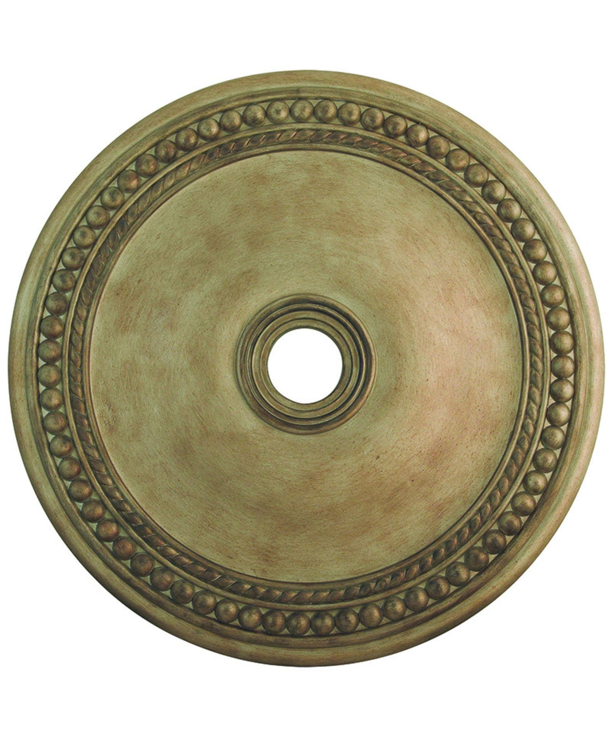 Antique Silver Ceiling Medallion I749