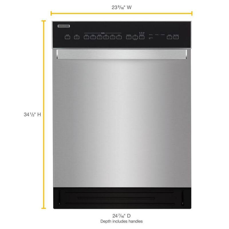 Stainless Steel Built-In Tall Tub Dishwasher R427