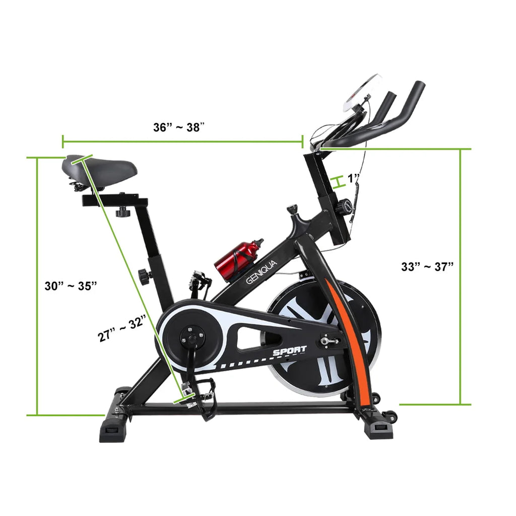 Black Indoor Exercise Bike K313