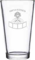 Engraved Pint Glass 16 Oz C585