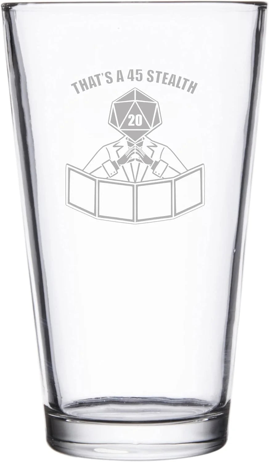 Engraved Pint Glass 16 Oz C585